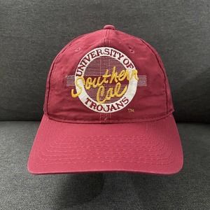 Vintage University Of Southern Cal Trojans USC Logo Snapback Hat Cap The Game